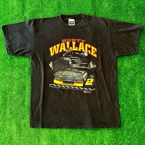 Rusty Wallace Oversized T-Shirt Racing